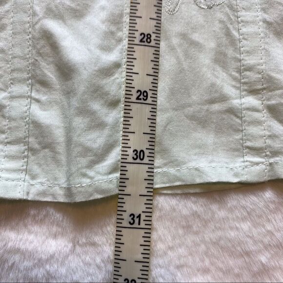 Tarocash Pale Green Button Shirt Size Large - Picture 8 of 9